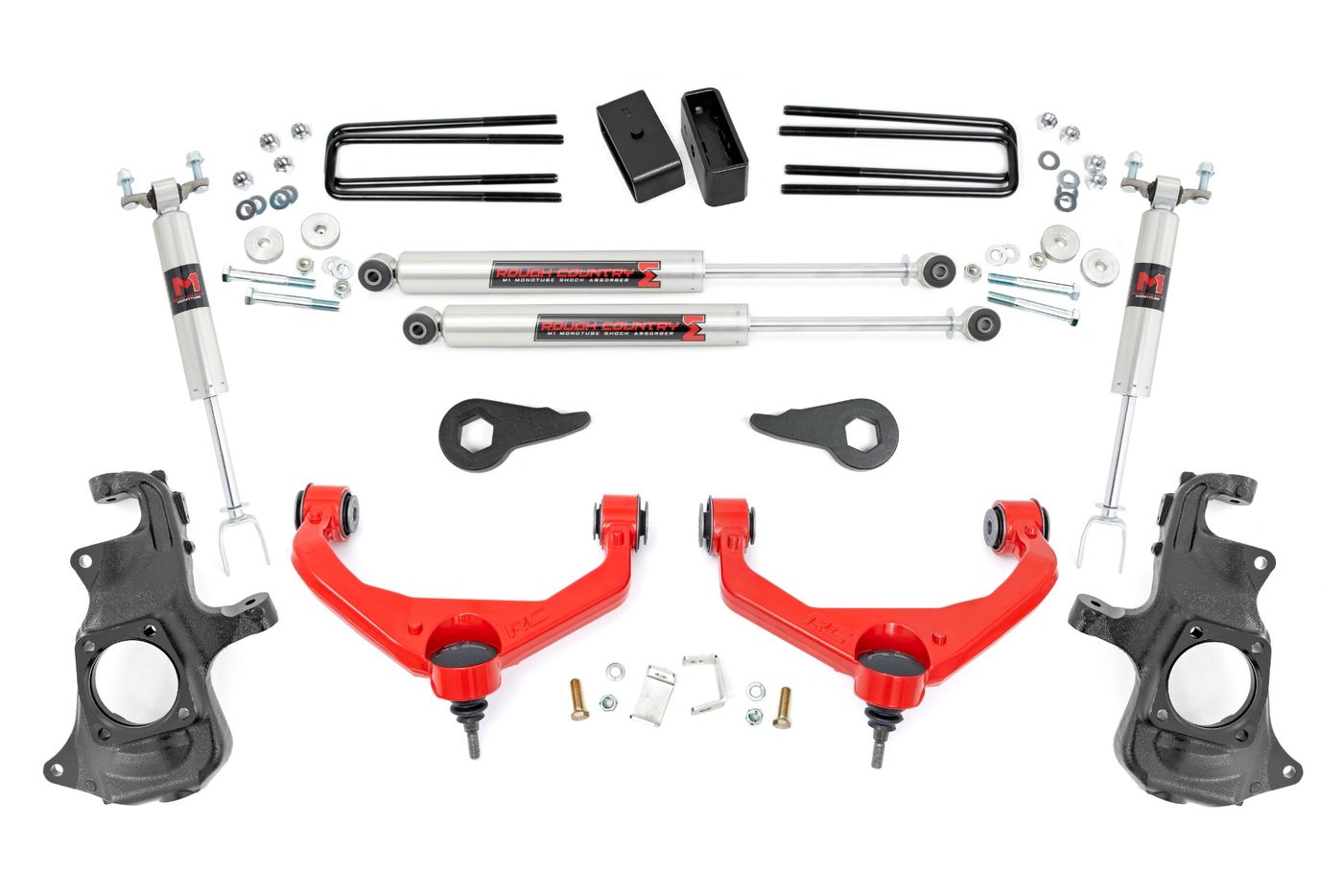 Rough Country 3.5 Inch Knuckle Lift Kit | M1 | Chevy/GMC 2500HD/3500HD (11-19)