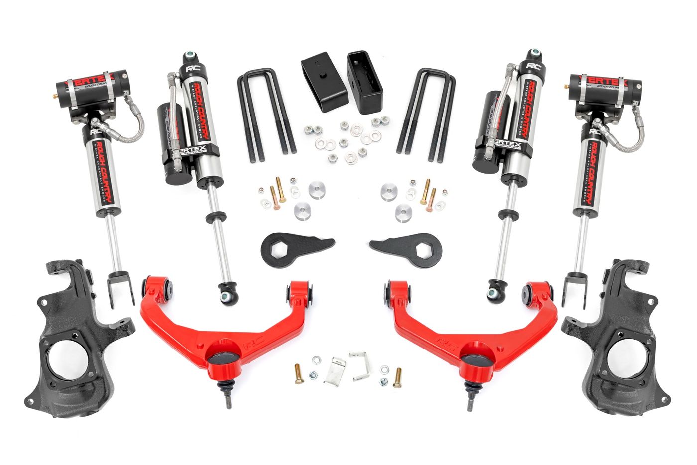 Rough Country 3.5 Inch Lift Kit | Knuckle | Vertex | Chevy/GMC 2500HD/3500HD (11-19)