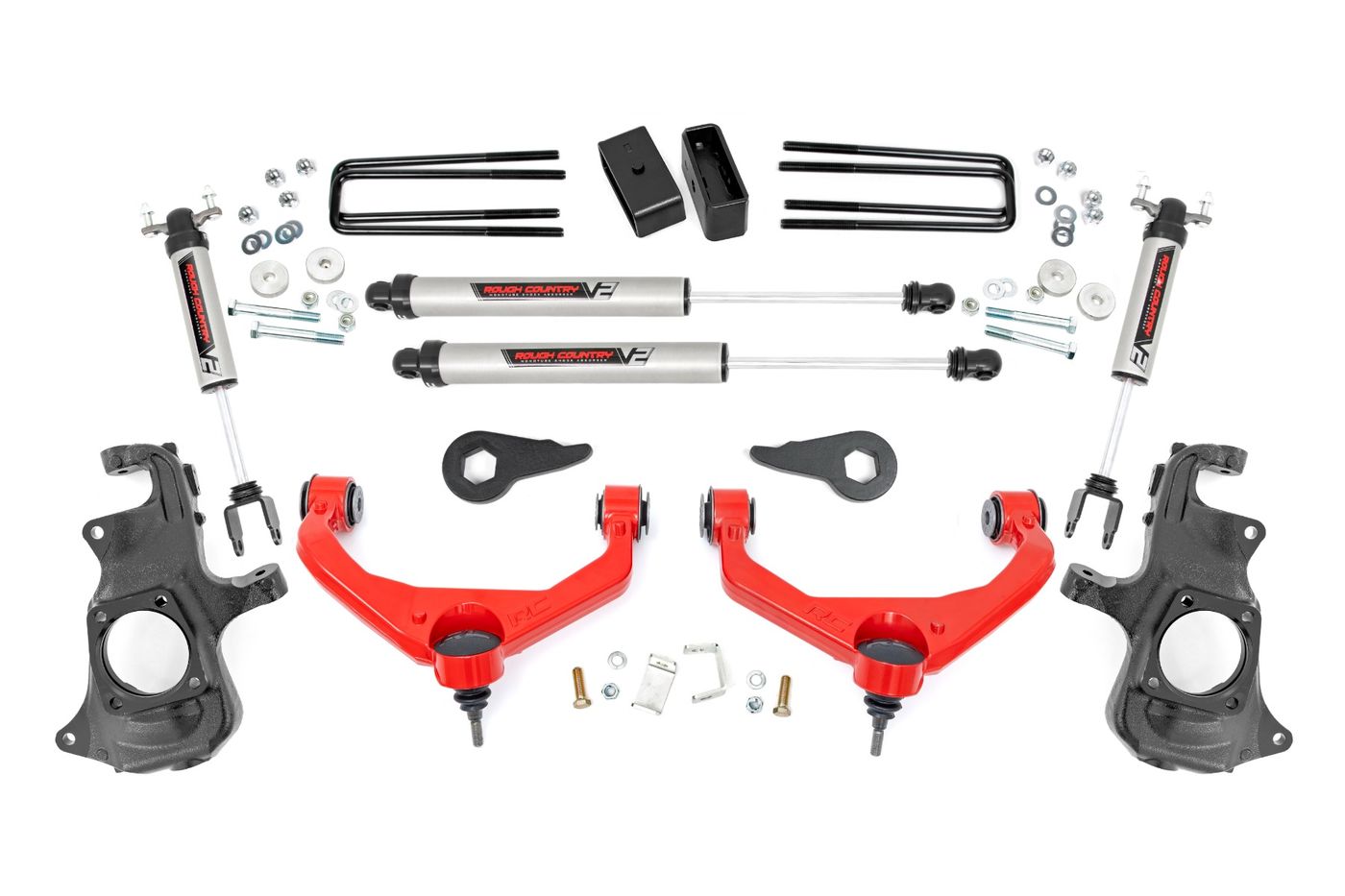 Rough Country 3.5 Inch Knuckle Lift Kit | V2 | Chevy/GMC 2500HD/3500HD (11-19)