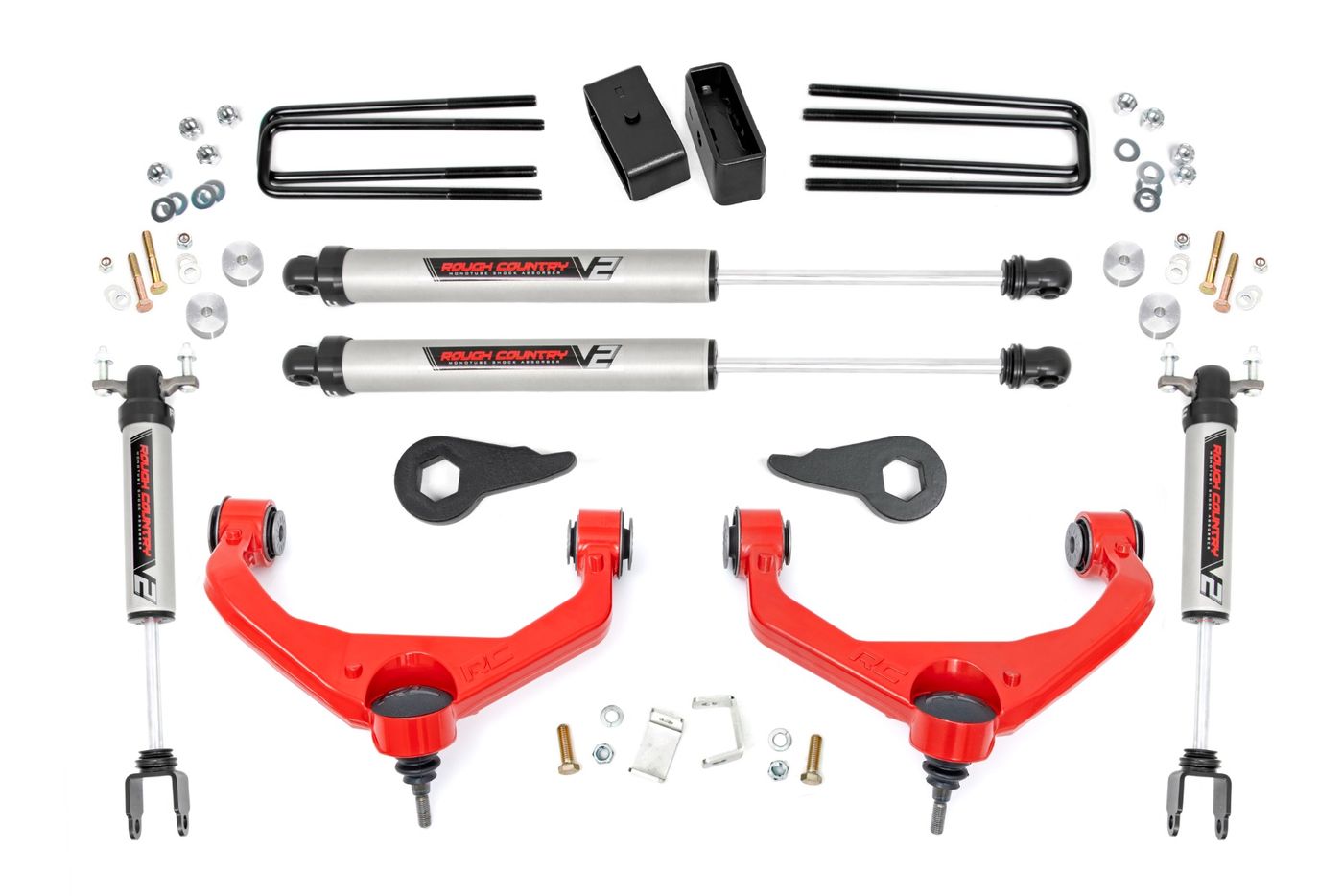 Rough Country 3.5 Inch Lift Kit | V2 | Chevy/GMC 2500HD/3500HD (11-19)