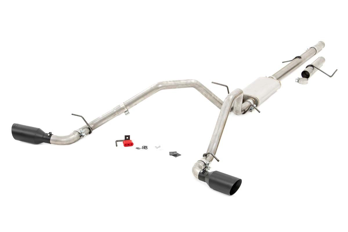 Rough Country Performance Cat-Back Exhaust | Stainless | 4.8L/5.3L | Chevy/GMC 1500 (09-13)
