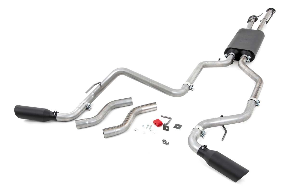 Rough Country Performance Cat-Back Exhaust | Stainless | 4.6L/5.7L | Toyota Tundra (09-21)