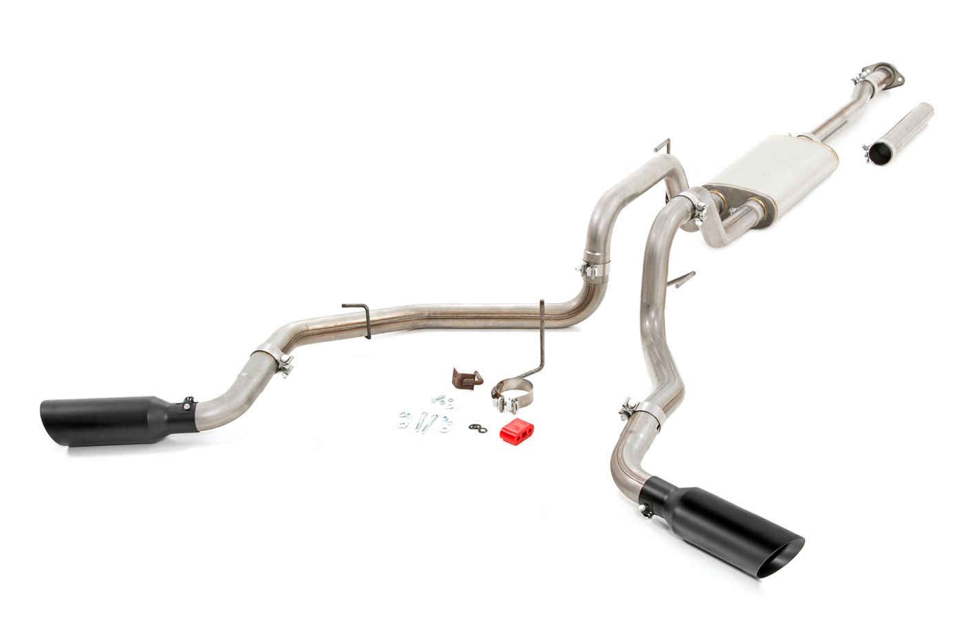 Rough Country Performance Cat-Back Exhaust | Stainless | 2.7/3.5/5.0L | Ford F-150 (21-26)
