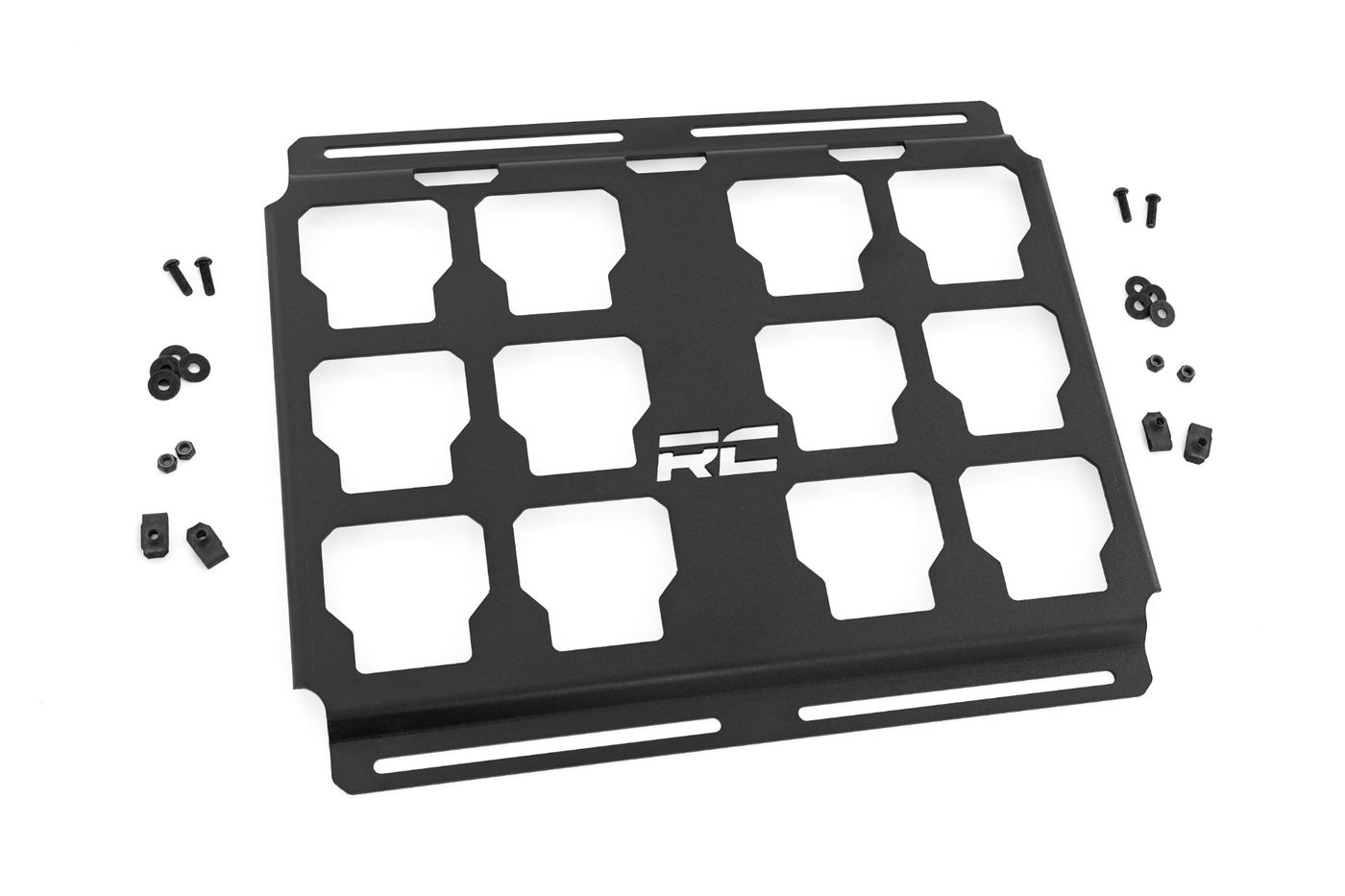 Rough Country Molle Packout Bracket | 3 Row 4 Column Mount | Universal