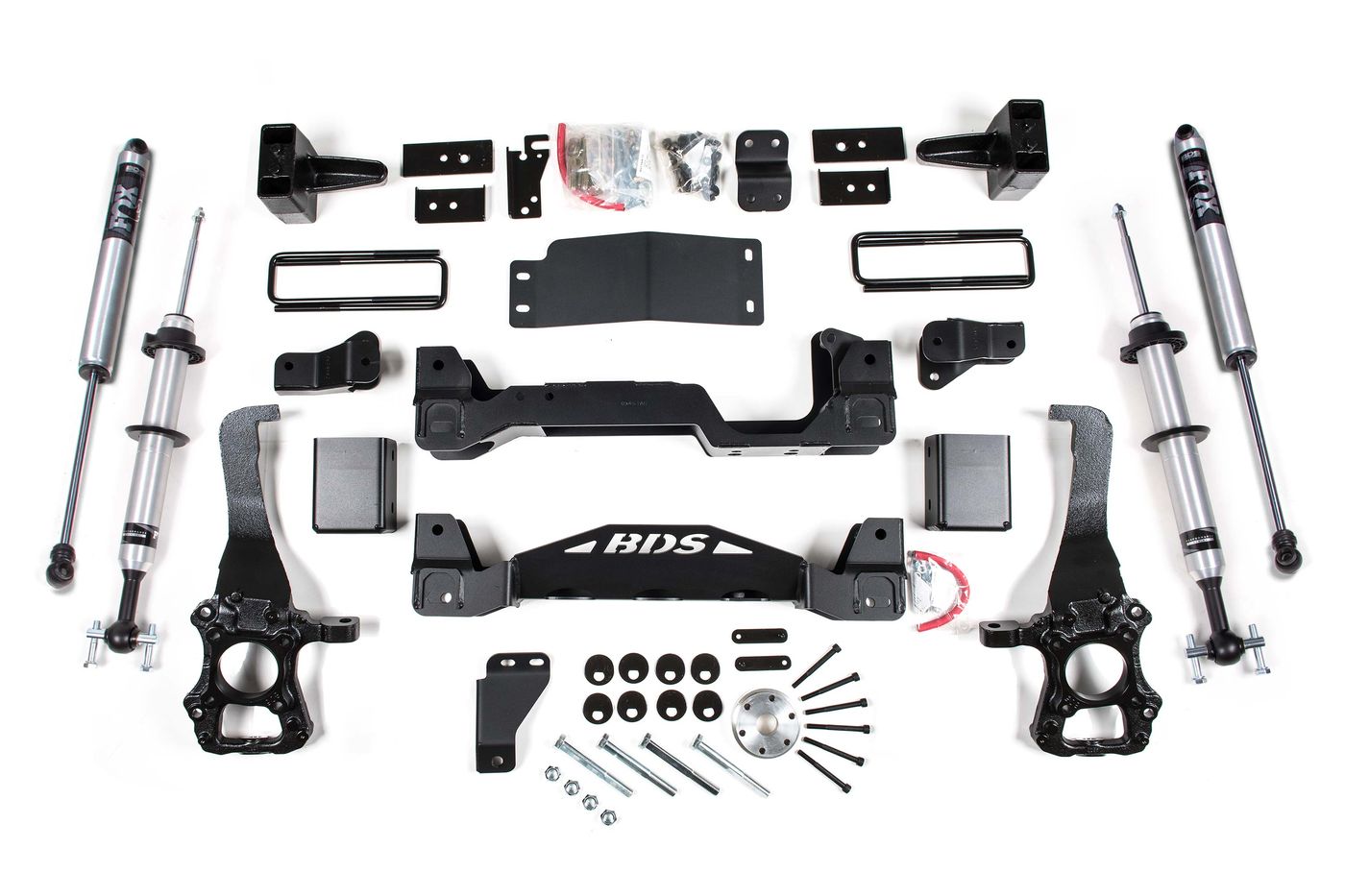 BDS 6" Suspension Lift Kit, FOX 2.0 Performance shocks (1305FSR)