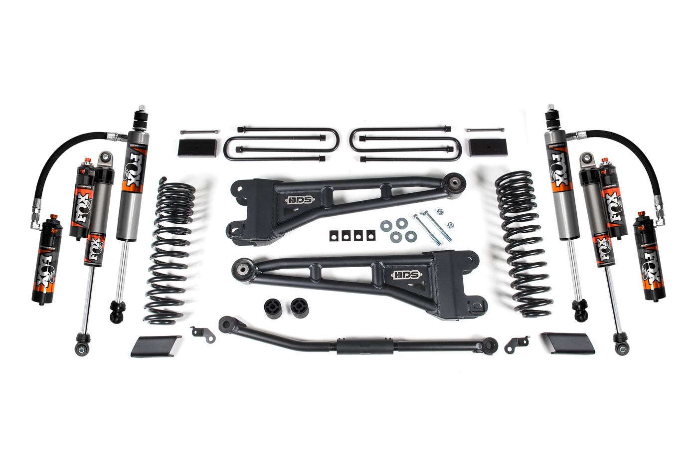 BDS 2.5" Radius Arm Lift Kit, FOX 2.5 Performance Elite shocks (1306FPE)
