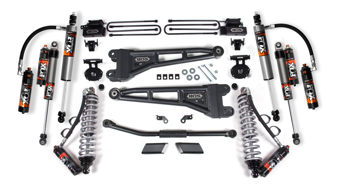 BDS 2.5" Radius Arm Lift Kit, FOX 2.5 Performance Elite shocks (1307FPE)