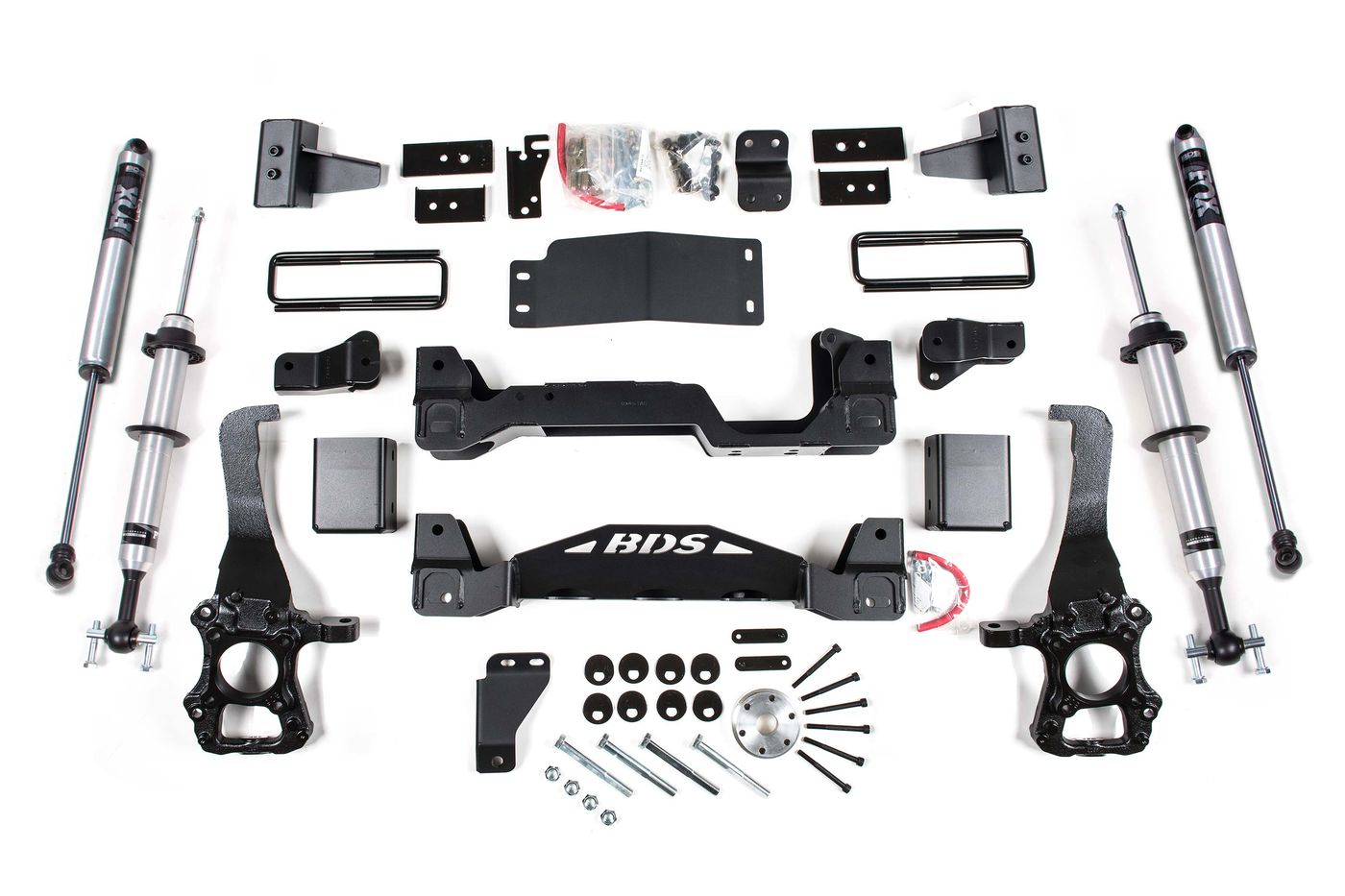 BDS 4" Suspension Lift Kit, FOX 2.0 Performance shocks (1533FSR)