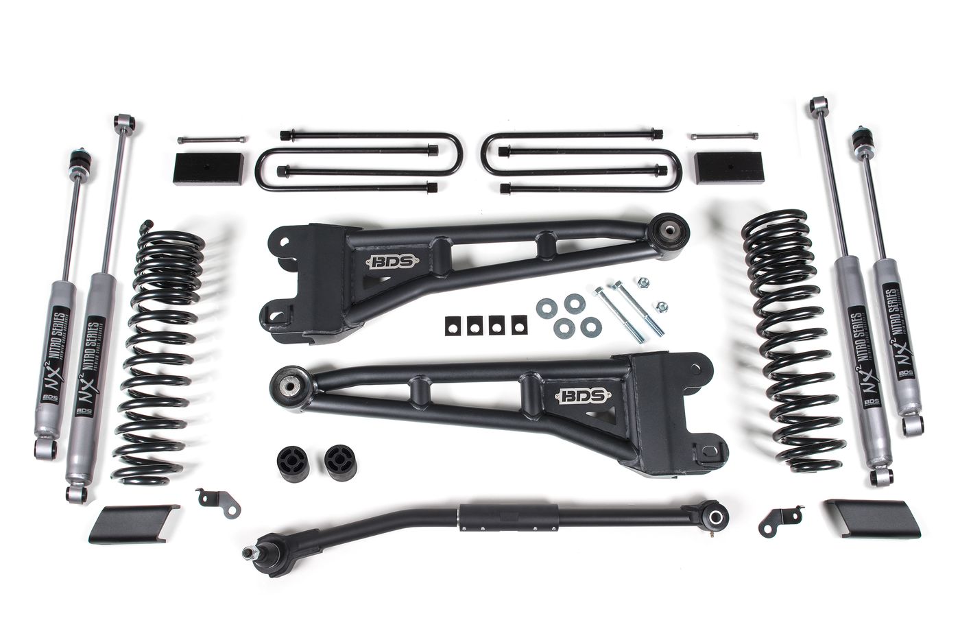 BDS 3" Radius Arm Lift Kit, FOX 2.0 Performance shocks (1549FS)
