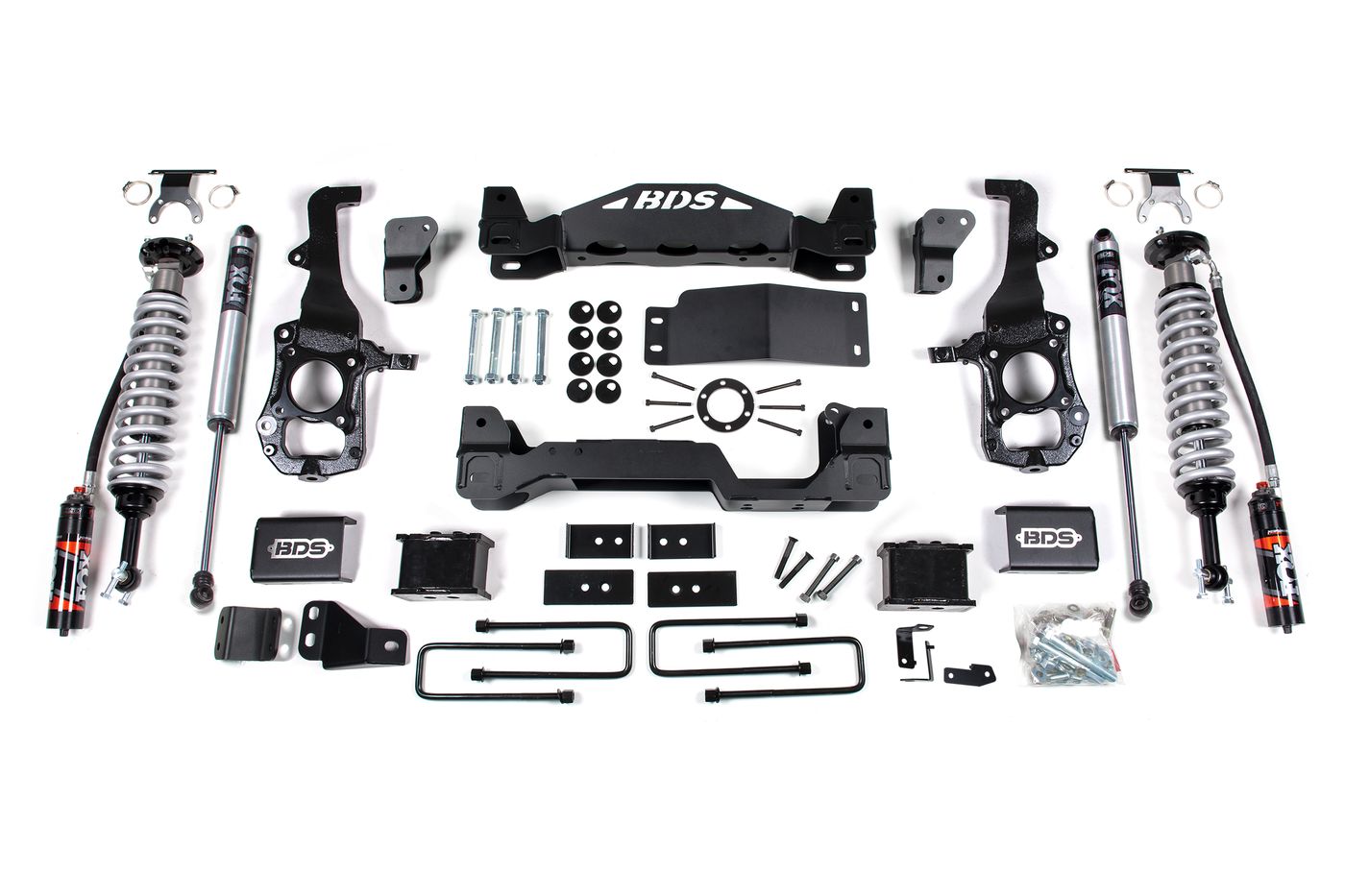 BDS Suspension Lift Kit, FOX 2.5 Performance Elite shocks (1579FPE)