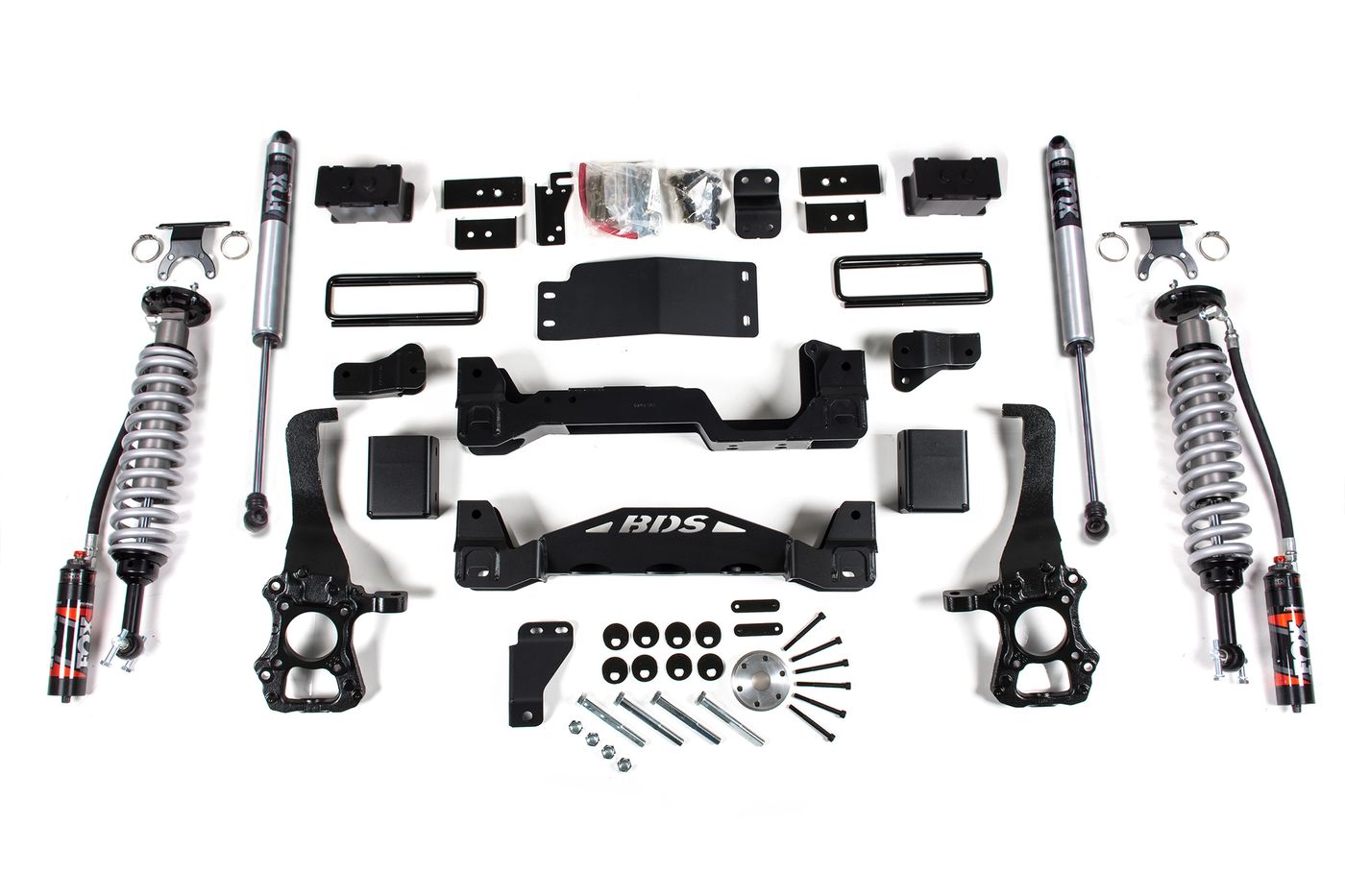 BDS 6" Coilover Lift Kit, FOX 2.5 with DSC shocks (1591FPE)