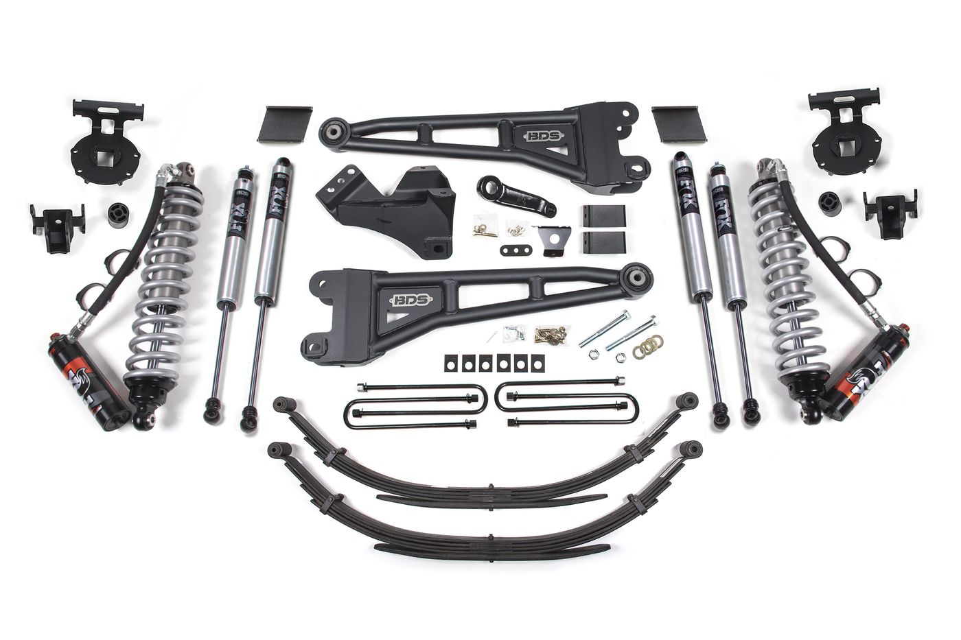 BDS 6" Radius Arm Lift Kit, FOX 2.5 Performance Elite shocks (1592FPE)