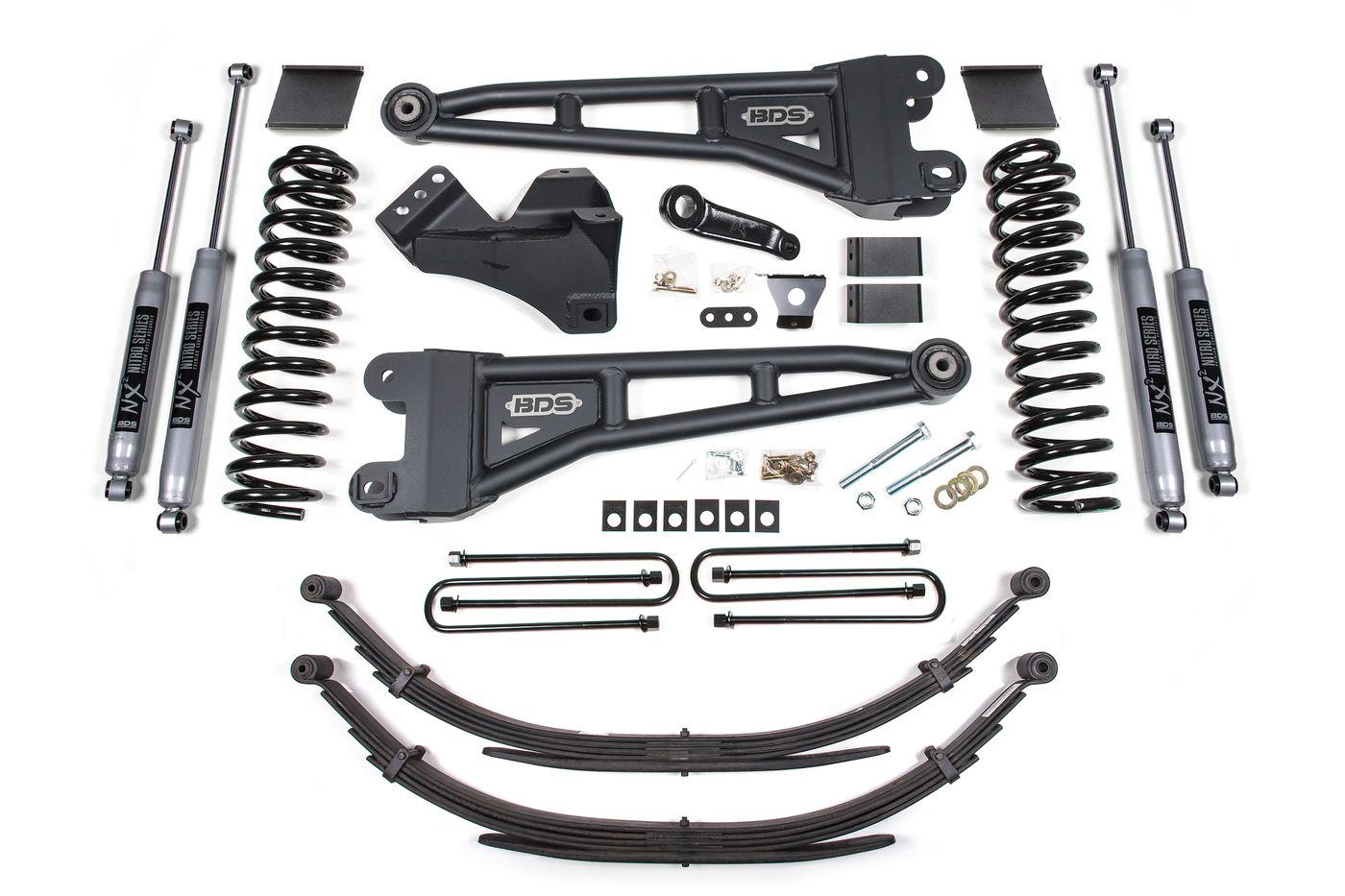 BDS 6" Radius Arm Lift Kit, FOX 2.0 Performance shocks (1594FS)