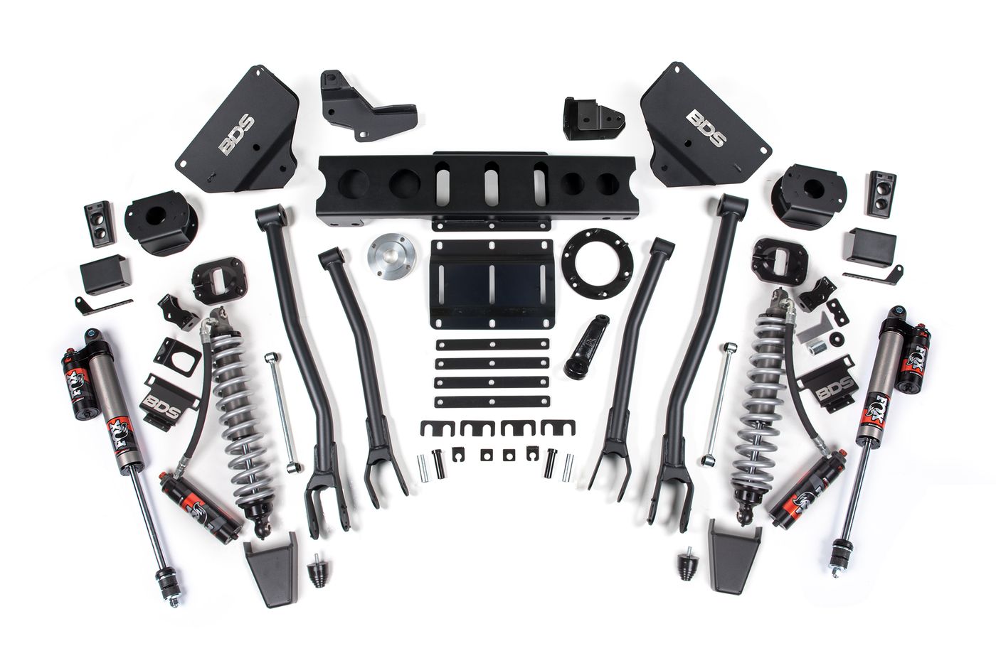 BDS 6" 4-Link Lift Kit, FOX 2.5 Performance Elite shocks (1604PESB)