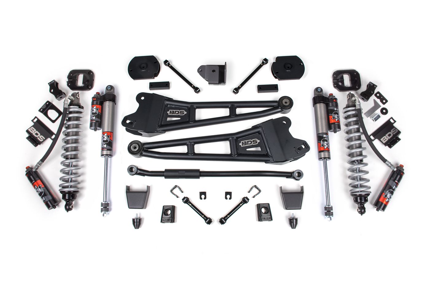 BDS 3" Radius Arm Lift Kit, FOX 2.5 Performance Elite shocks (1624PES)