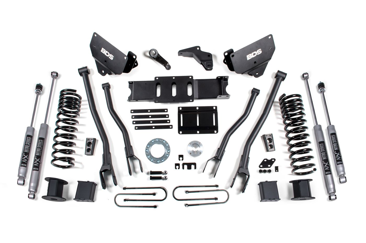 BDS 6" 4-Link Lift Kit, FOX 2.0 Performance shocks (1652FS)
