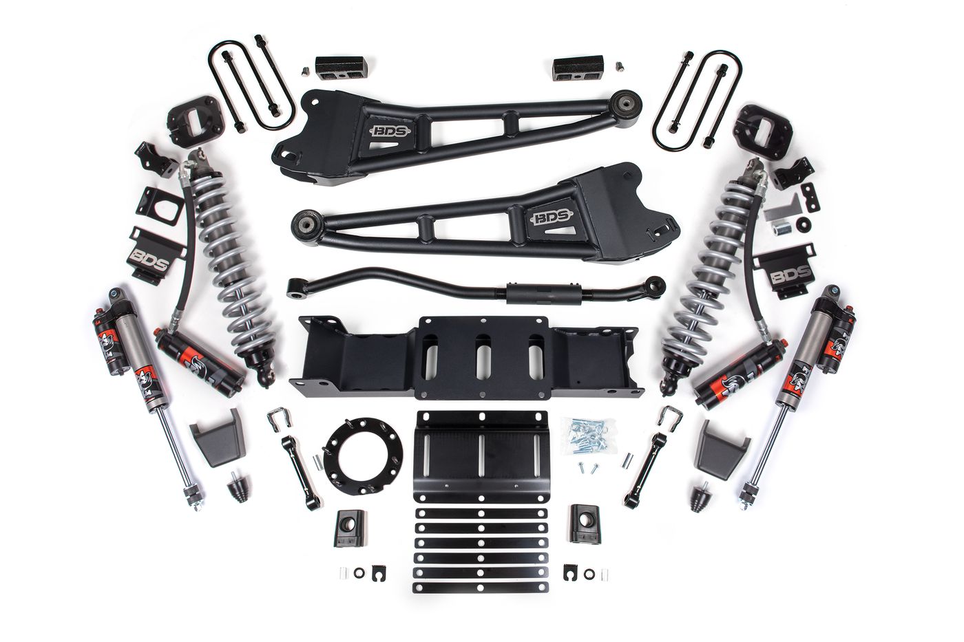 BDS 3" Radius Arm Lift Kit, FOX 2.5 Performance Elite shocks (1654PES)