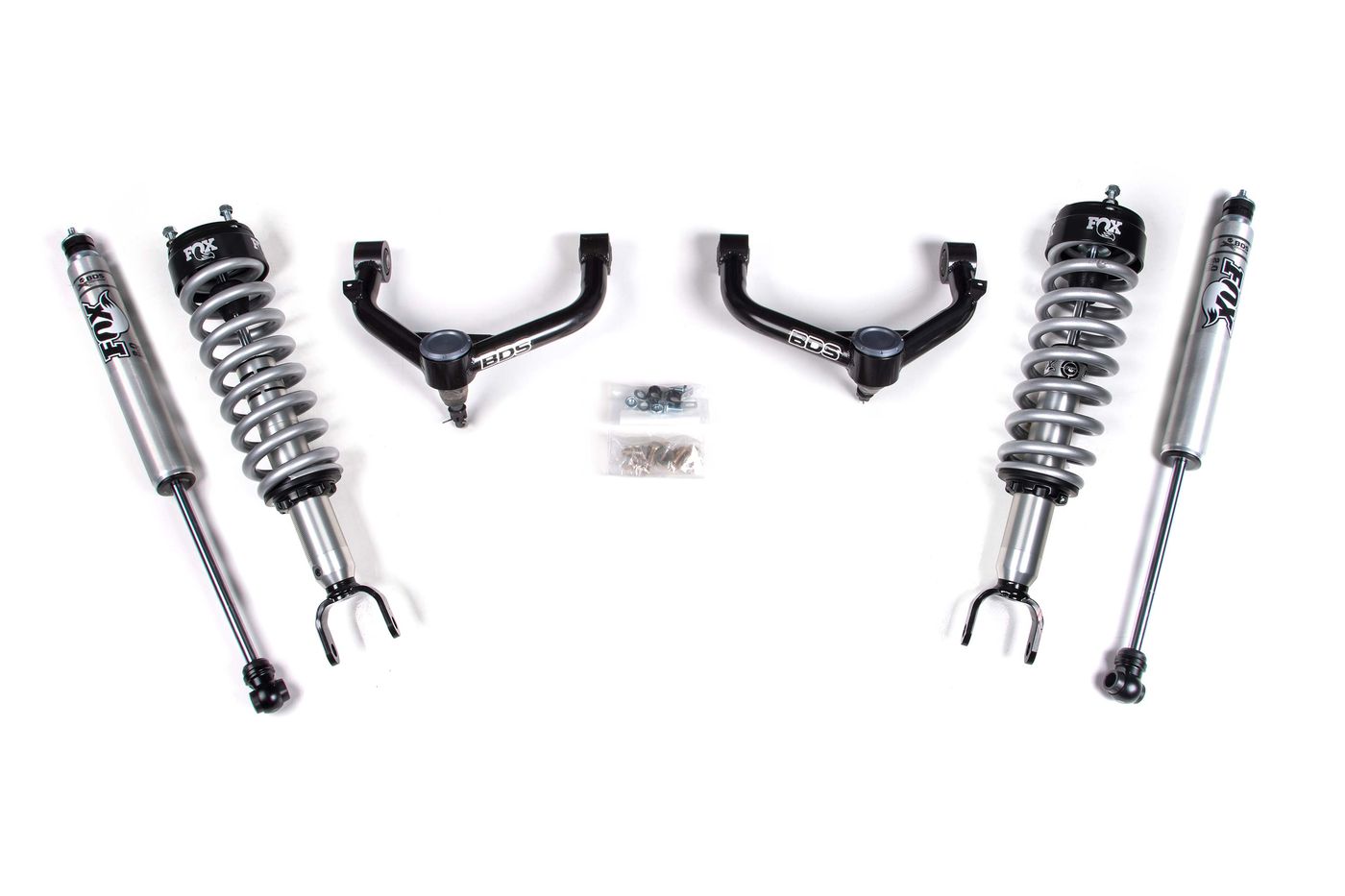 BDS 2" Coilover Lift Kit, FOX 2.0 Performance shocks (1665FSL)