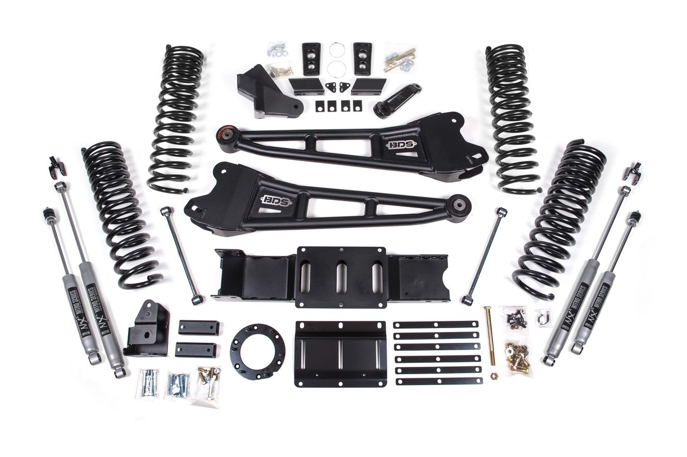 BDS 5.5" Radius Arm Lift Kit, FOX 2.0 Performance shocks (1681FS)