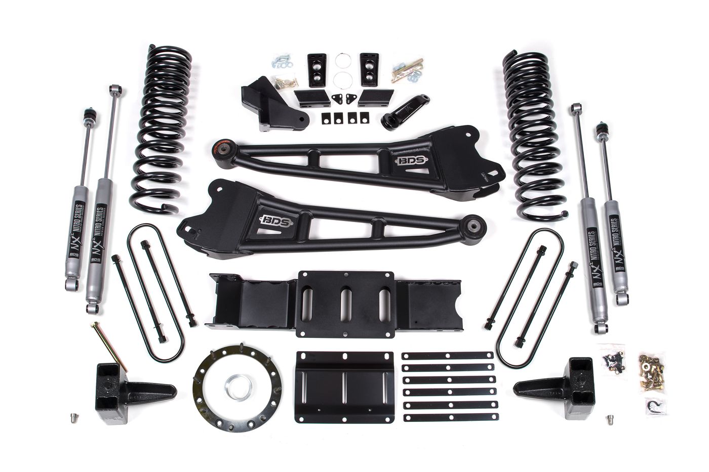 BDS 5.5" Radius Arm Lift Kit, FOX 2.5 Performance shocks (1687PS)