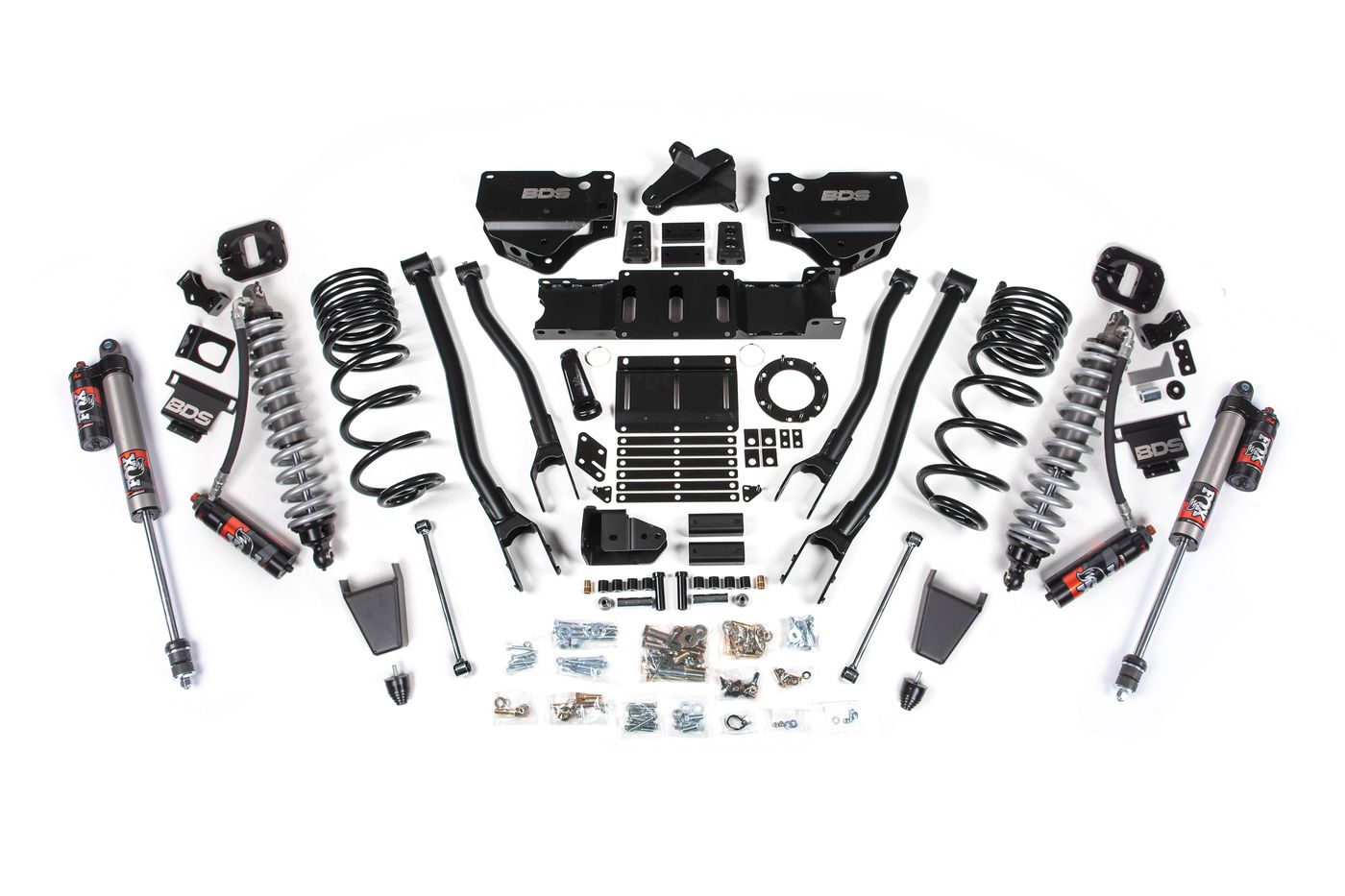 BDS 6" 4-Link Lift Kit, FOX 2.5 Performance Elite shocks (1688PESB)