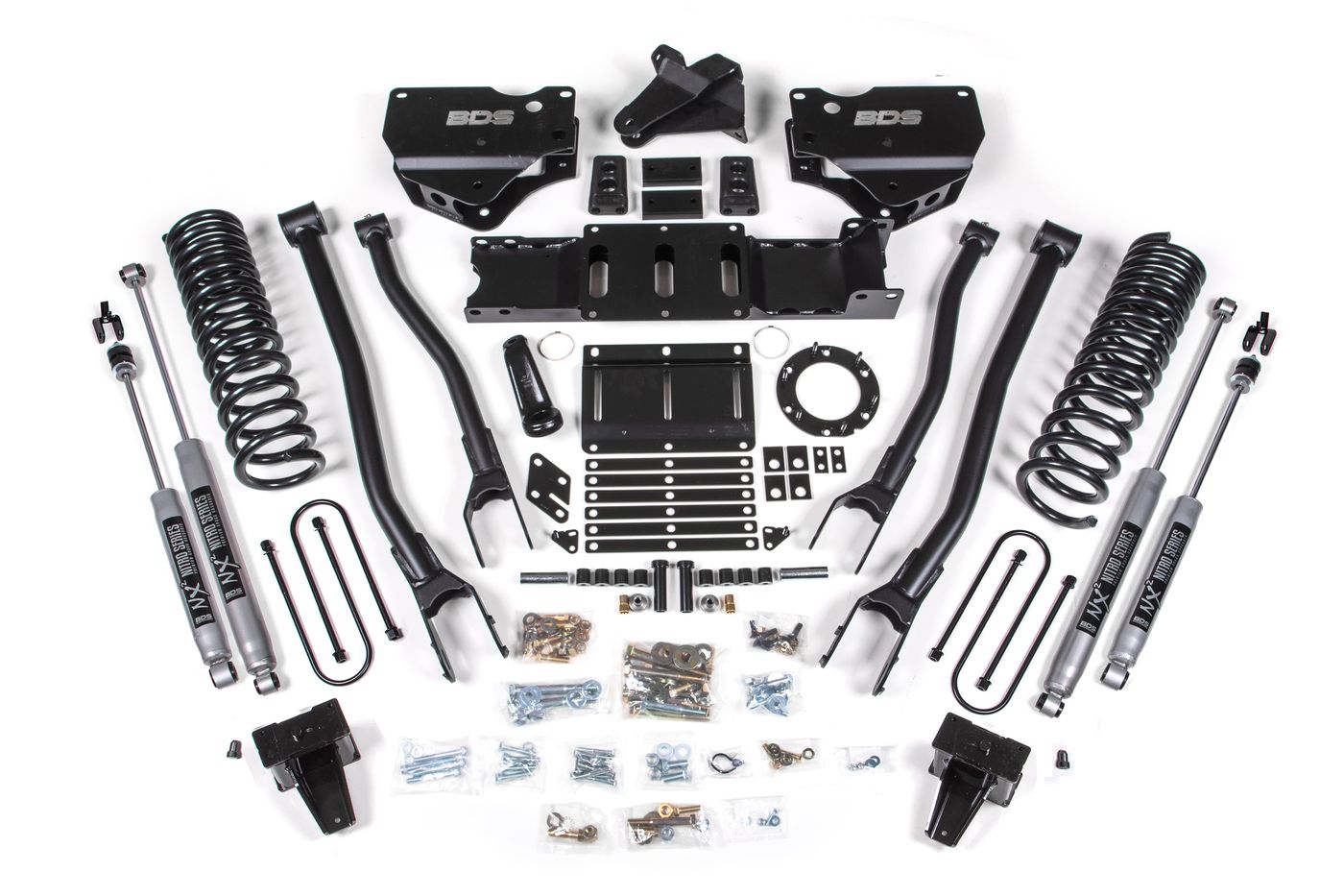 BDS 6" 4-Link Lift Kit, NX2 shocks (1693H)