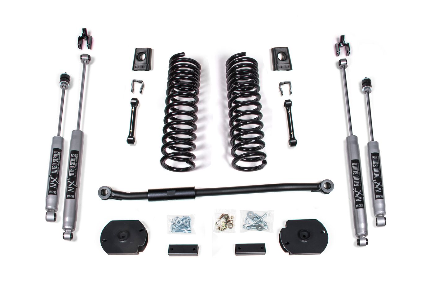 BDS 2" Suspension Lift Kit, FOX 2.0 Performance shocks (1711FS)