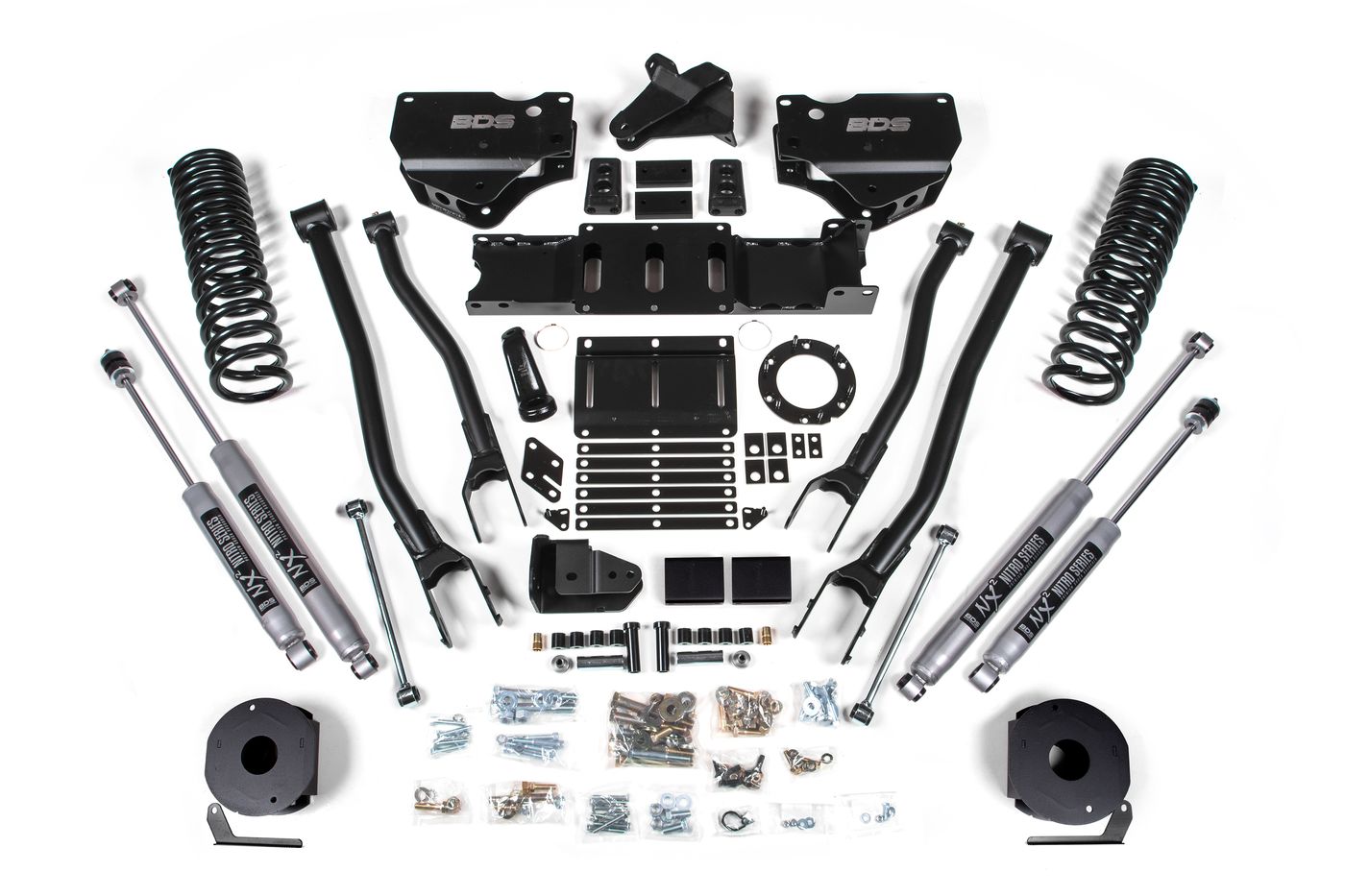 BDS 4" 4-Link Lift Kit, FOX 2.0 Performance shocks (1717FS)