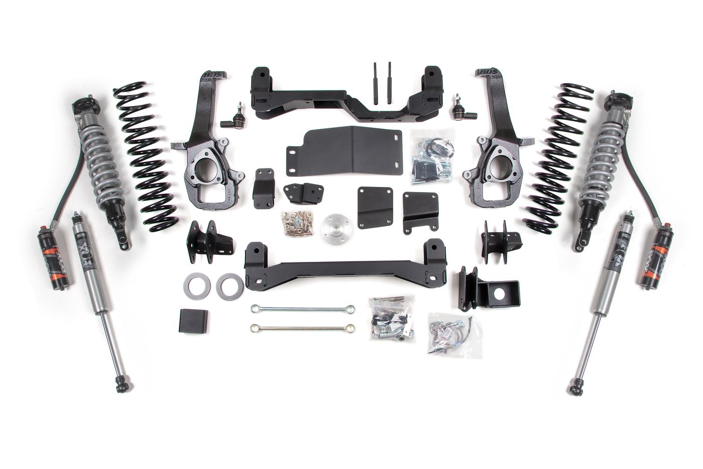 BDS 4" Suspension Lift Kit, FOX 2.5 Performance Elite shocks (1750PSS)