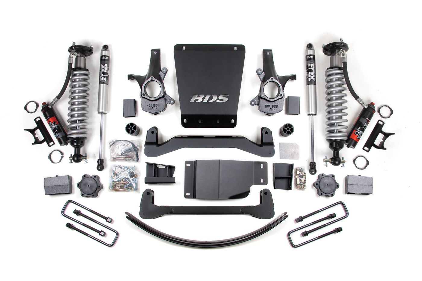 BDS 6" Suspension Lift Kit, FOX 2.5 Performance Elite shocks (177PSS)