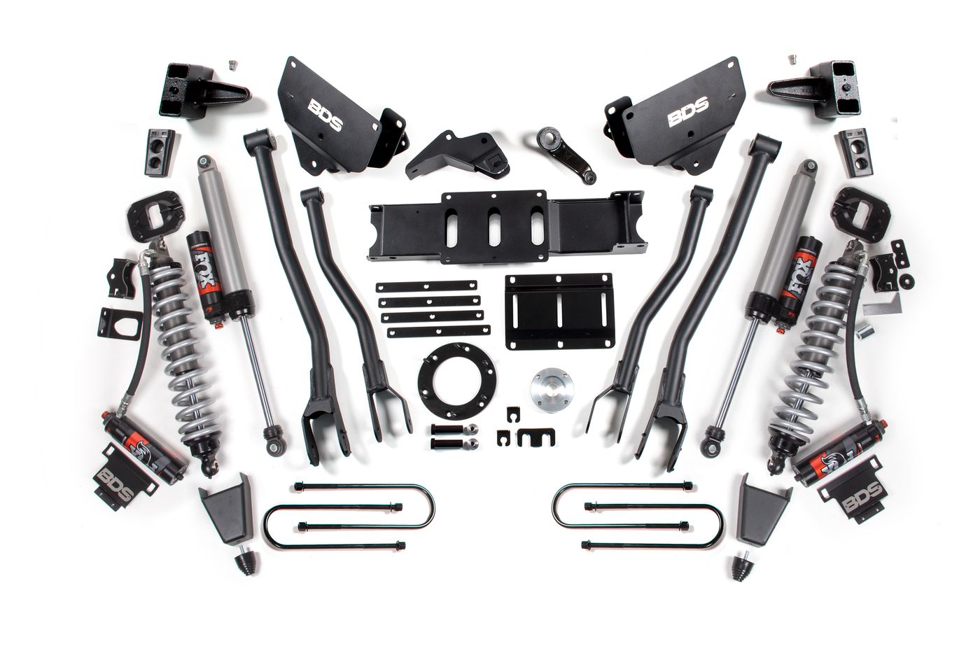 BDS 6" 4-Link Lift Kit, FOX 2.5 Performance Elite shocks (1782PES)