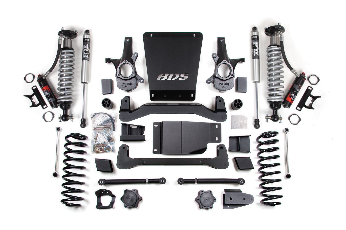 BDS 6" Suspension Lift Kit, FOX 2.5 Performance Elite shocks (178PSS)