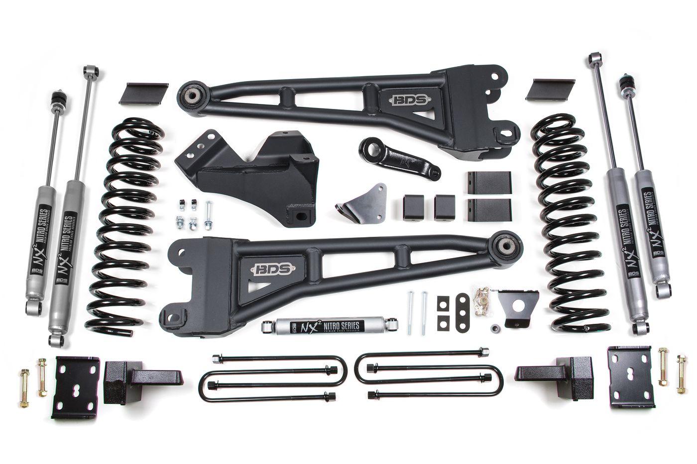 BDS 6" Radius Arm Lift Kit, FOX 2.0 Performance shocks (1955FS)