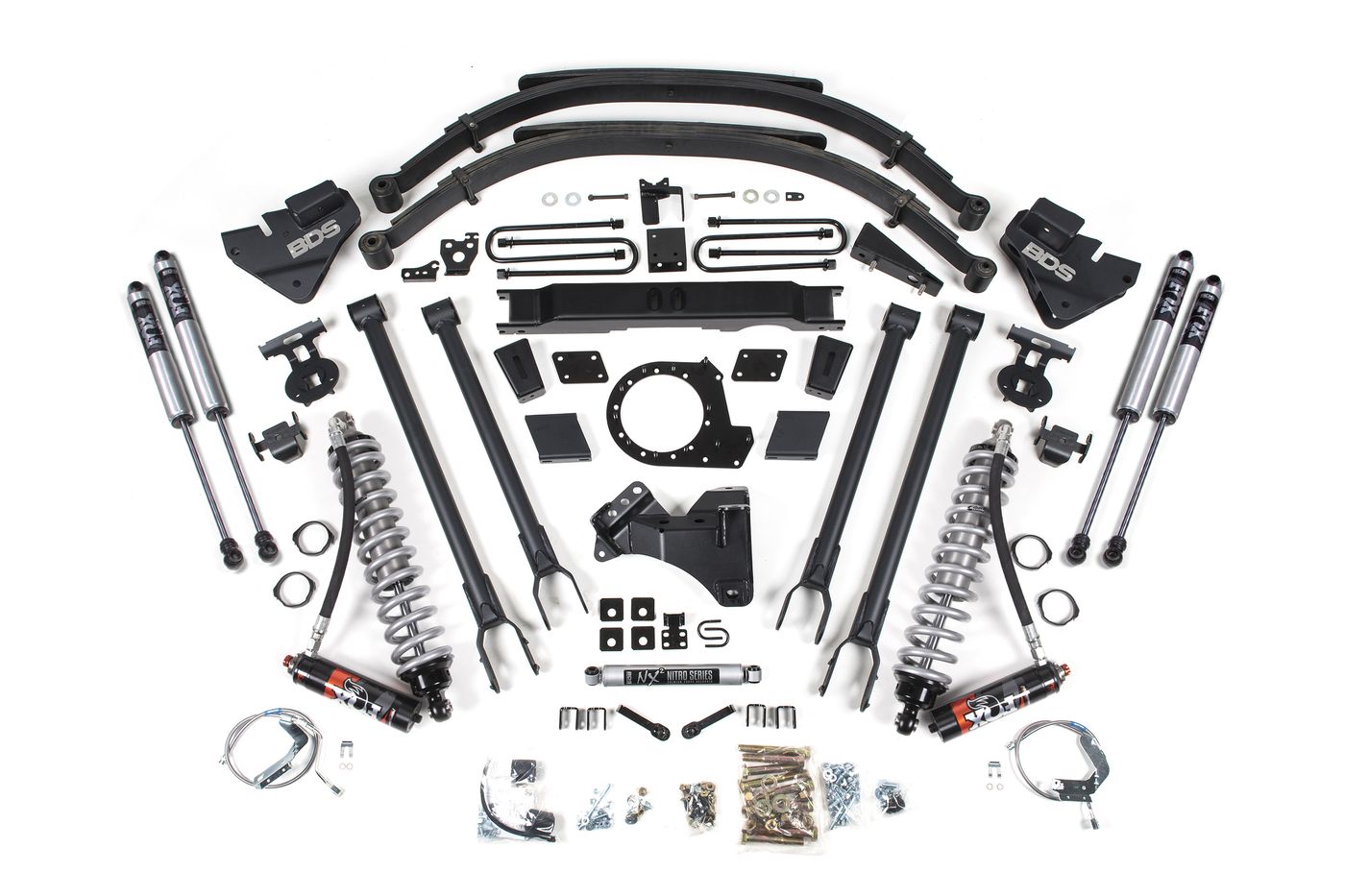 BDS 9" 4-Link Lift Kit, FOX 2.5 Performance Elite shocks (1959FPE)