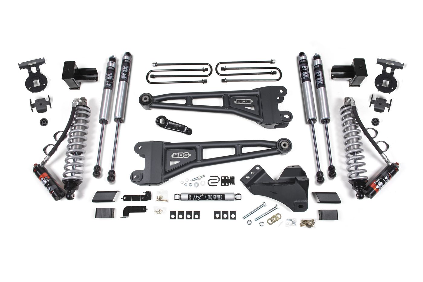 BDS 5" Radius Arm Lift Kit, FOX 2.5 Performance Elite shocks (1968FPE)