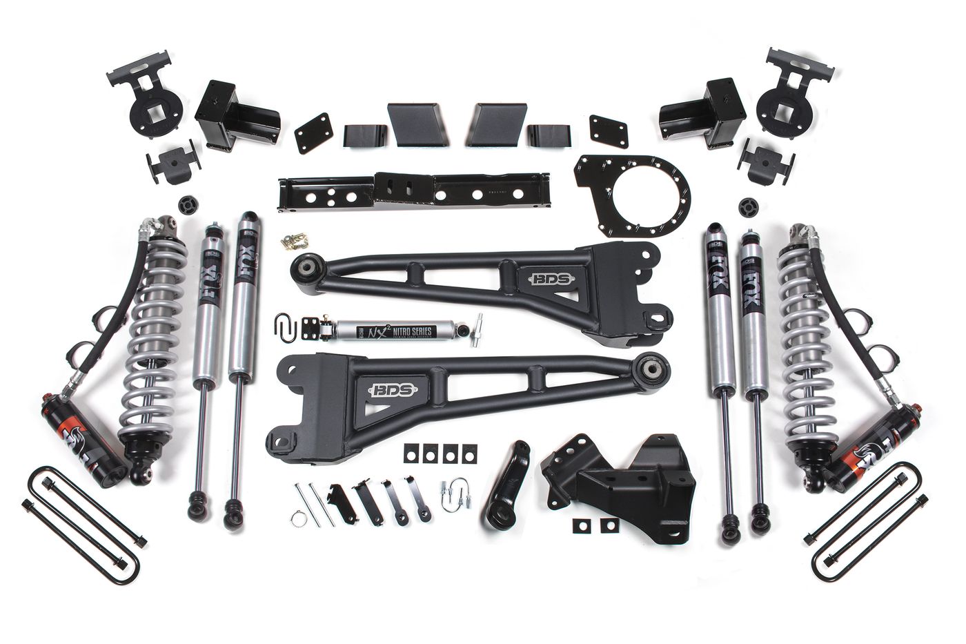 BDS 6" Radius Arm Lift Kit, FOX 2.5 Performance Elite shocks (1982FPE)