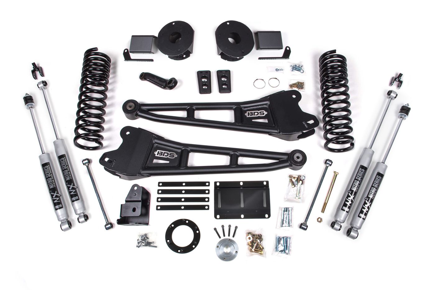 BDS 5.5" Radius Arm Lift Kit, FOX 2.0 Performance shocks (2103FS)