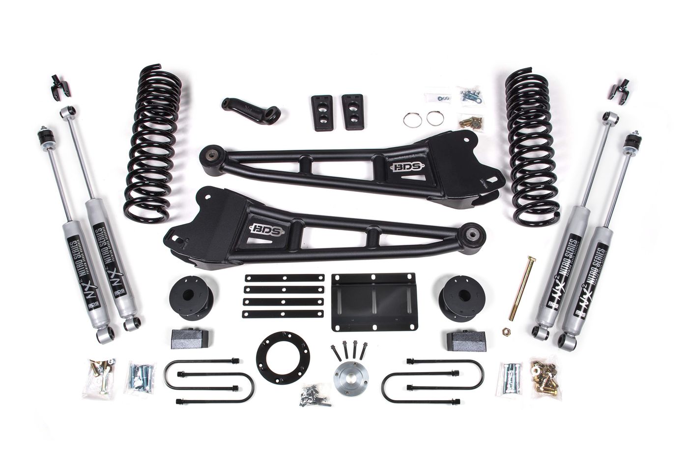 BDS 5.5" Radius Arm Lift Kit, FOX 2.0 Performance shocks (2107FS)