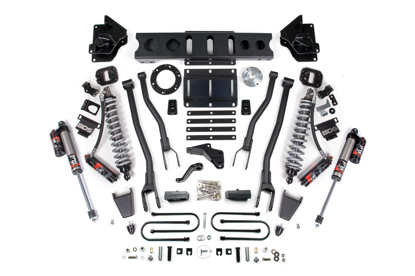 BDS 4" 4-Link Lift Kit, FOX 2.5 Performance Elite shocks (2130PESB)