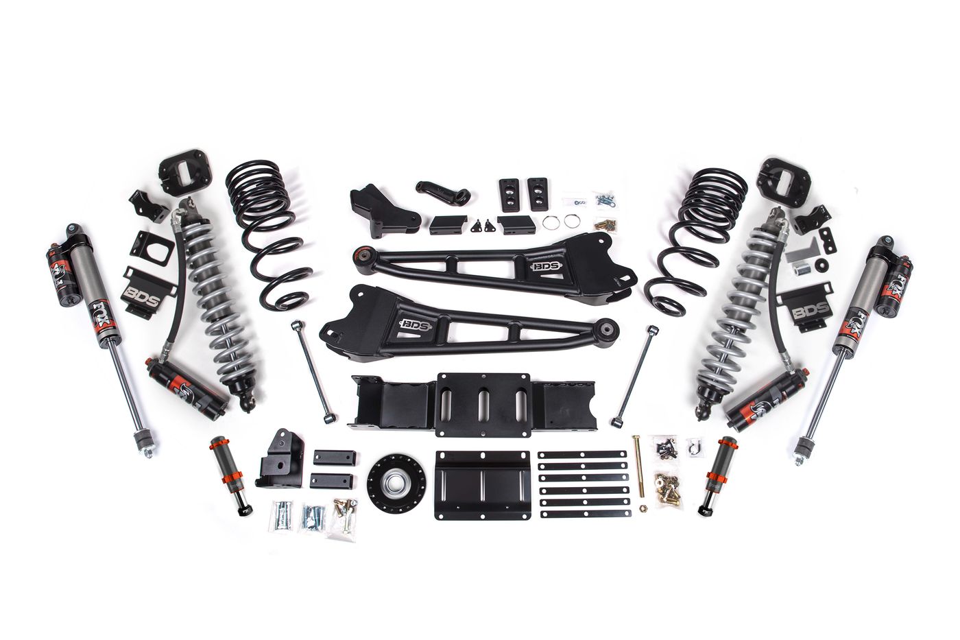 BDS 6" Radius Arm Lift Kit, FOX 2.5 Performance Elite shocks (2135PES)