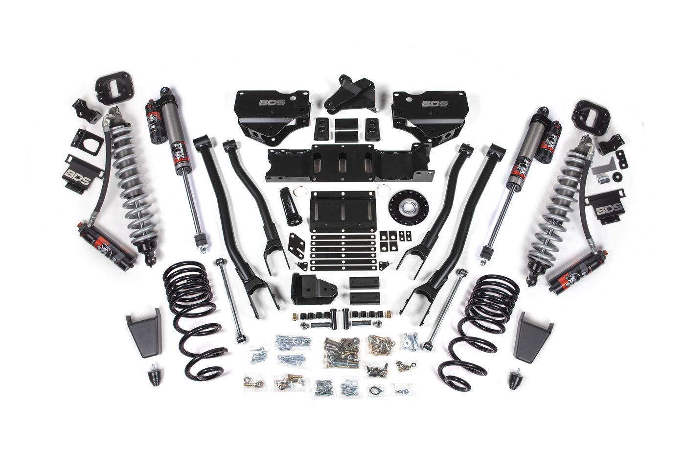 BDS 6" 4-Link Lift Kit, FOX 2.5 Performance Elite shocks (2136PES)