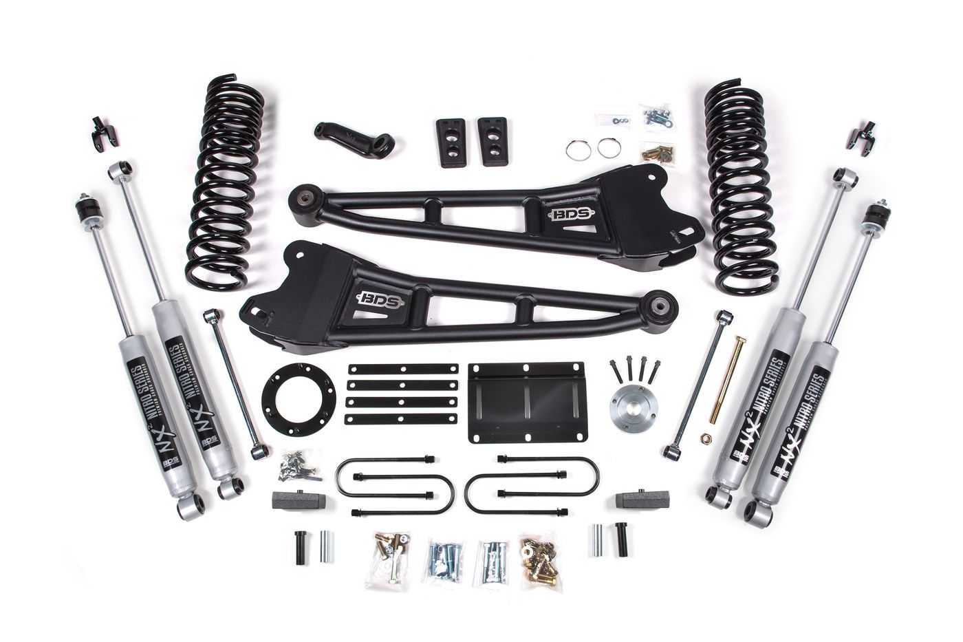 BDS 6" Radius Arm Lift Kit, NX2 shocks (2140H)