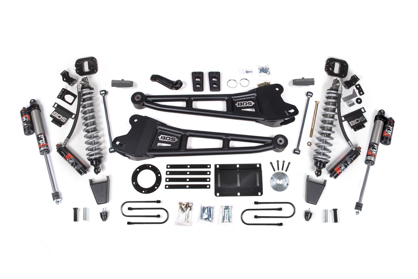 BDS 6" Coilover Lift Kit, FOX 2.5 Performance Elite shocks (2140PESB)