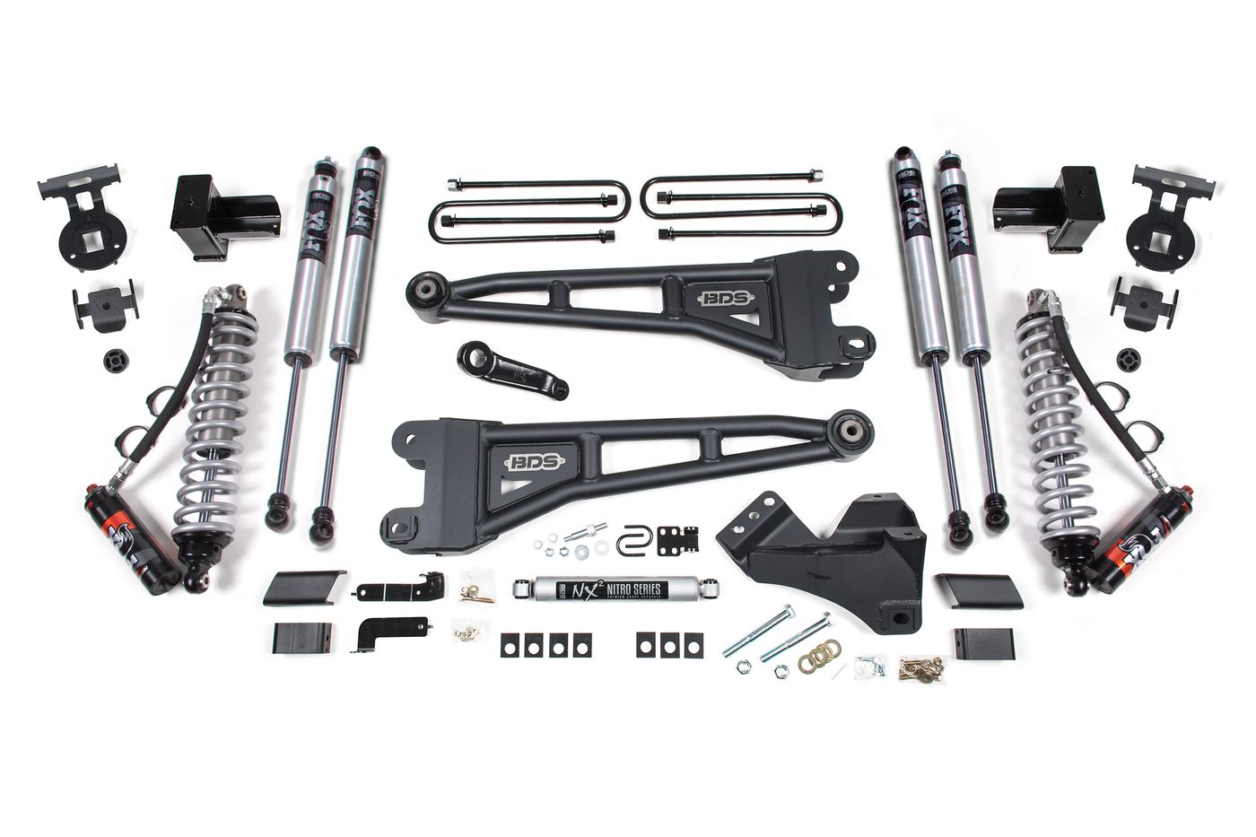 BDS 5" Radius Arm Lift Kit, FOX 2.5 Performance Elite shocks (2203FPE)