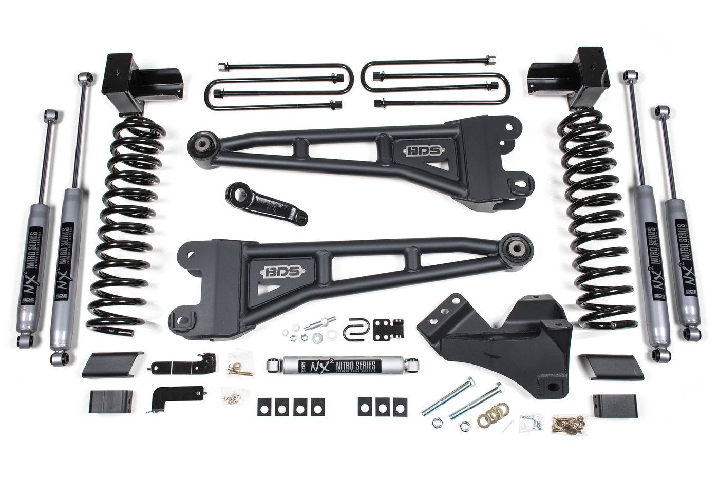 BDS 5" Radius Arm Lift Kit, FOX 2.0 Performance shocks (2208FS)