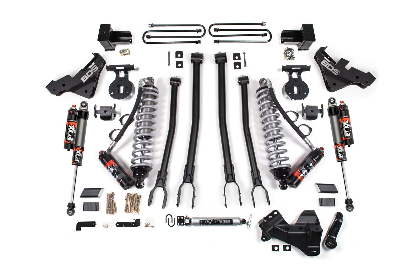 BDS 5" 4-Link Lift Kit, FOX 2.5 Performance Elite shocks (2246PPS)