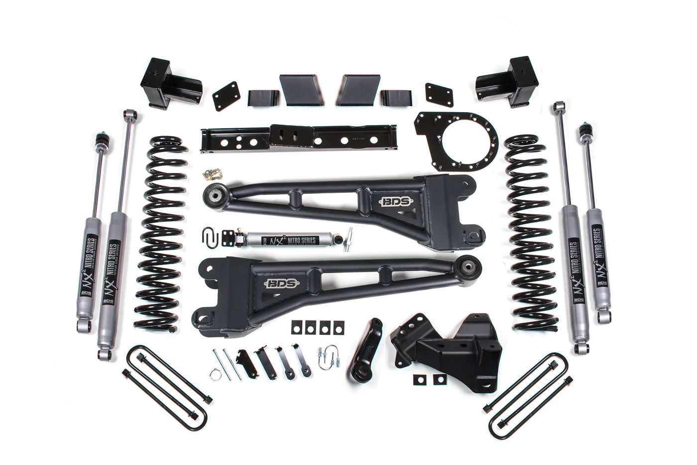 BDS 7" Radius Arm Lift Kit, FOX 2.0 Performance shocks (2260FS)