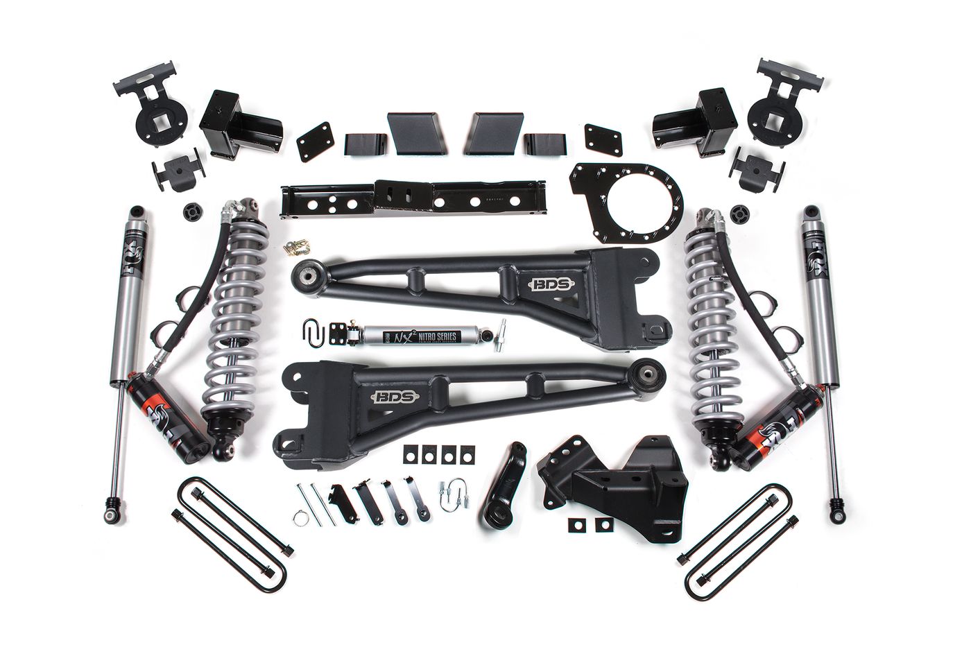 BDS 7" Radius Arm Lift Kit, FOX 2.5 Performance Elite shocks (2260PPS)