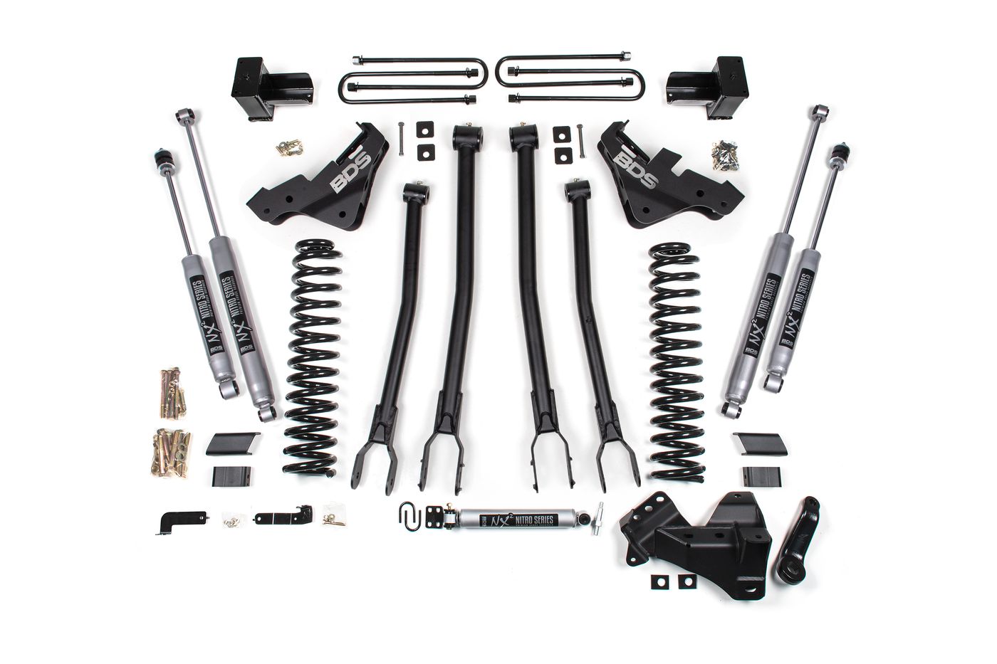 BDS 5" 4-Link Lift Kit, FOX 2.0 Performance shocks (2265FS)
