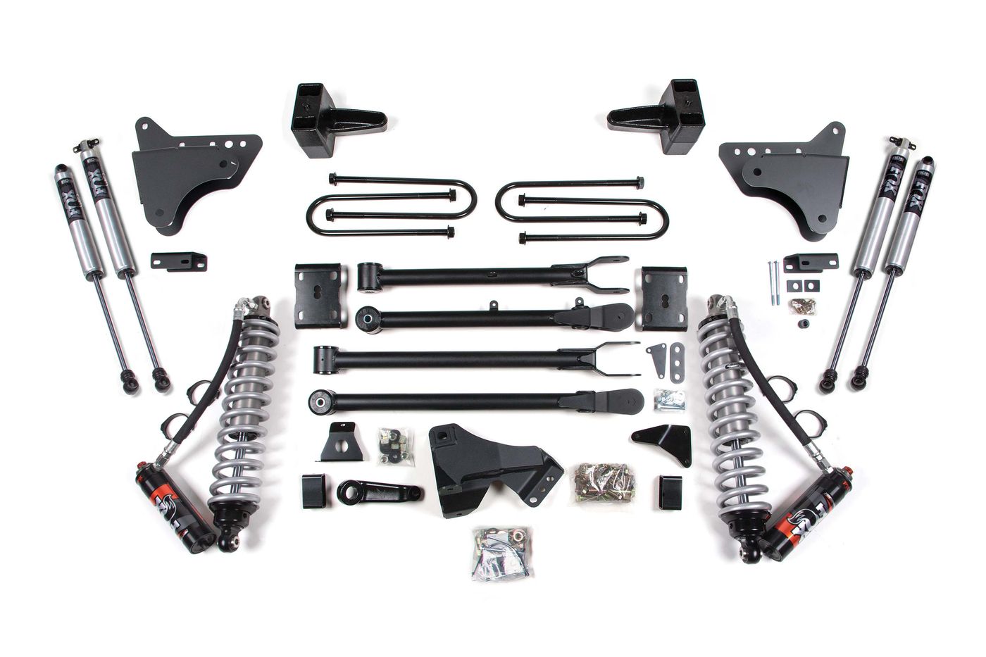 BDS 4" 4-Link Lift Kit, FOX 2.5 Performance Elite shocks (593FPE)